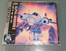US NEW FACTORY SEALED Alpha Mission 2 Neo Geo CD  Sun Fade On Front