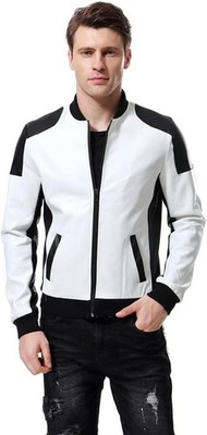 Star Collection Easy Rider Herren Slim Fit Bikerjacke 100% Echtleder