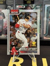 2026 Topps Series 1 Roman Anthony #189 Celebration Confetti Foil Red Sox RC