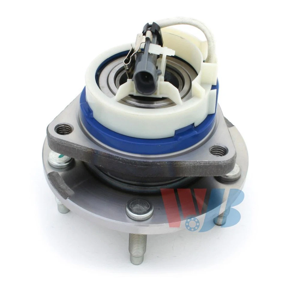 Conjunto de cojinete y buje de rueda delantera trasera WJB para Chevrolet Corvette 1997-2008 Foto 3 de 4