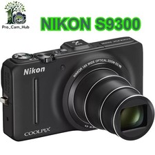 Nikon COOLPIX S9300 16.0MP 18x Optical Zoom Compact Digital Camera - Black