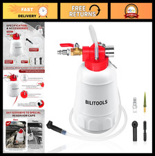 Universal 1L Brake Bleeder Vacuum Pump Kit - One Person Pneumatic Fluid Extracto