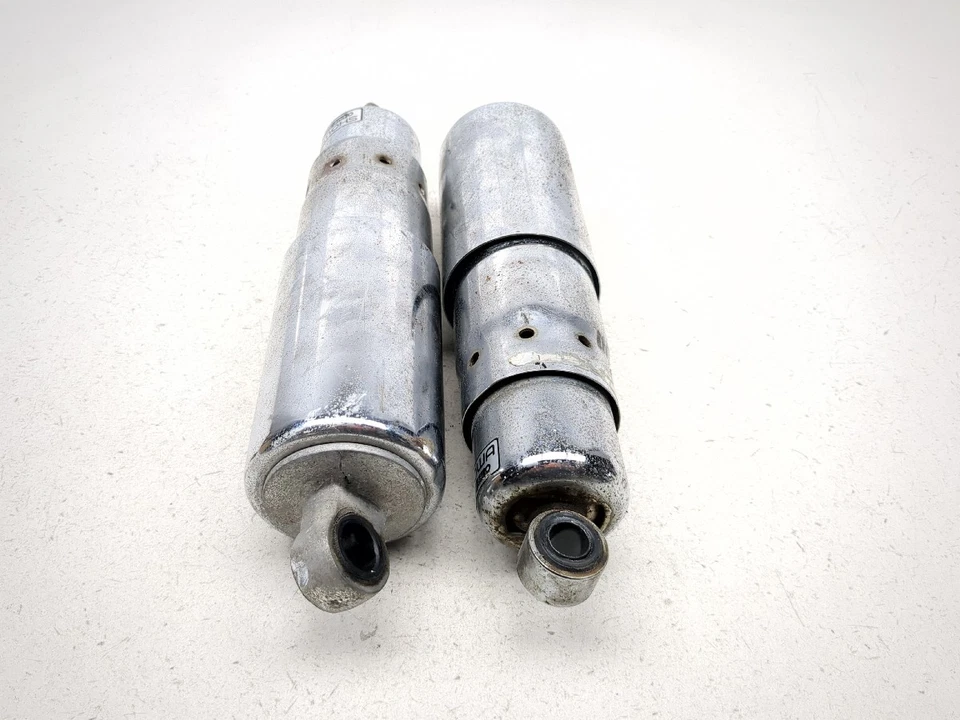 Juego de suspensión amortiguador trasero cromado 93 Honda Shadow 1100 VT1100C MM8-881 Foto 2 de 4