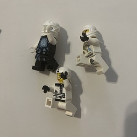 Lego Ninjago Zane Lot X3 DX Minifigures 2260 70742 Ice Dragon Movie Possession