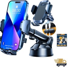 True Military-Grade 2025 Upgraded Car Phone Holder  Safety Certs  No Smell  ...