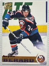Bryan Berard #140 1998-99 Pacific Paramount New York Islanders Hockey Card NHL