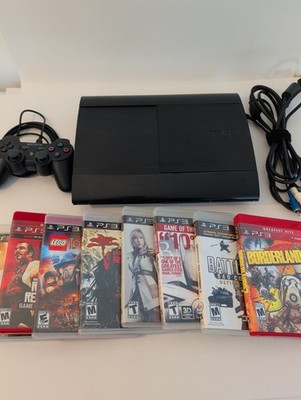 Playstation 3 Super Slim With Games