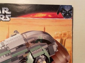 LEGO Star Wars Lot of 3 Instructions Manuals #6209, 7256 & 7261 - Damaged
