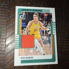 2025 Panini Donruss WNBA Kia Nurse Jersey Patch!! 🏀 Chicago Sky