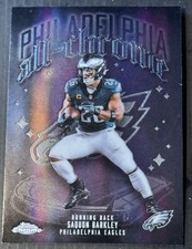 2025 Topps Chrome Saquon Barkley All-Chrome Team Insert