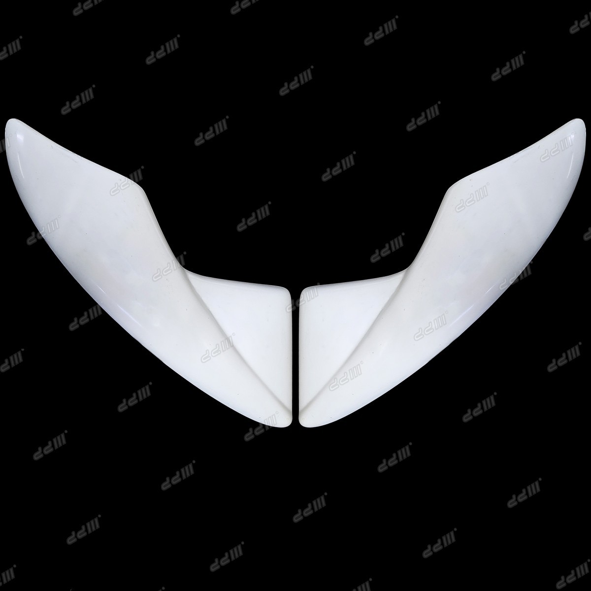 1 Pair FRP Rear Engine Lid Air Duct Scoop Vent For Toyota MR2