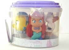 New Little Mermaid, Disney Bath Toy Ariel, Flounder,Sebastian,Scuttle, Ursula  