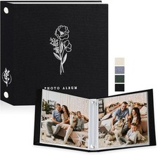  Free Duty Tax Lanpn Photo Album Scrapbook 6x6, Linen Hard Cover Archival A