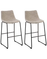Bequeme Und Stilvolle BarstüHle Im Retro-Design 2Er Set Beige Franks