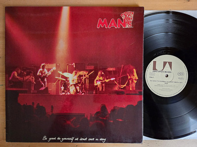 Man - Be Good To Yourself At Least LP FOC D 1972 Orig.  Zustand: VG+/near MINT