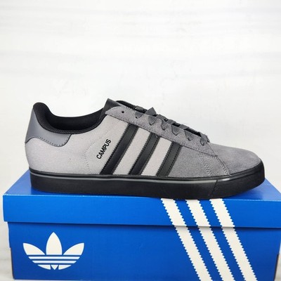 Size 12 - adidas Campus Vulc - Grey Five / Core Black - Mens - JQ6359