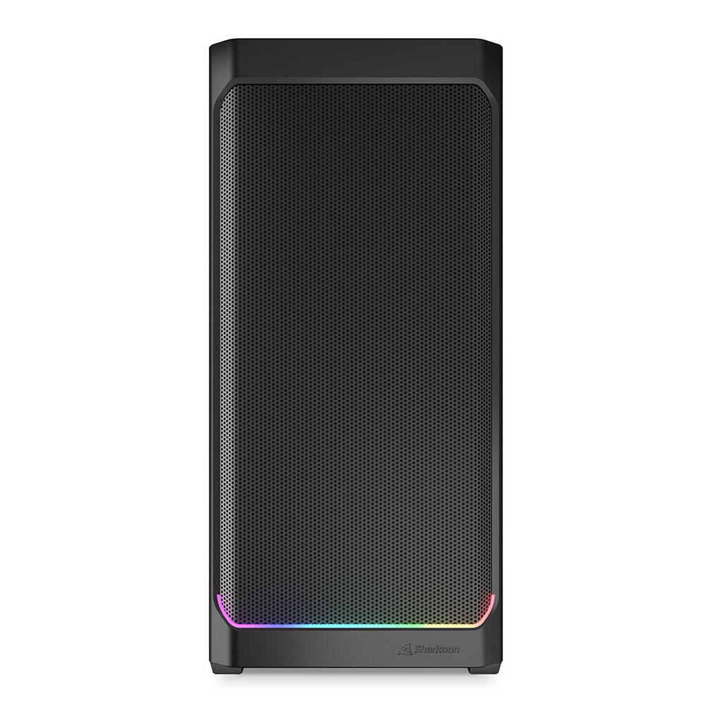 Sharkoon PC Gehuse AK4W RGB Strip Черный ATX schwarz 17390₽