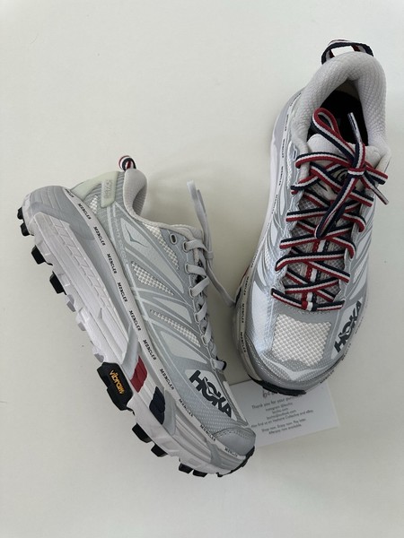 100% Auth MONCLER x HOKA Mafate Speed 2 Nimbus Cloud Harbor Mist 7.5 6.5 6 24.5