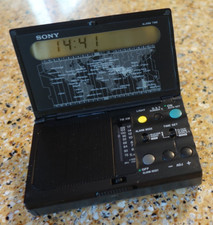 SONY ICF-C1000 RARE VINTAGE FM/AM World Time Radio Electronics TESTED  WORKS