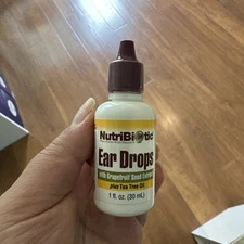 NutriBiotic – Ear Drops, 1 Fl Oz | Gentle & Soothing Ear Support with Grapefr...
