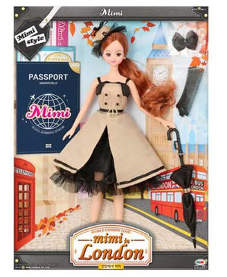 MimiWorld Fashion Tour Series - MIMI IN LONDON Toy Korean Doll Toy Figure