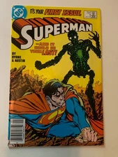 SUPERMAN #1 NM DC COMICS - CLASSIC COPPER AGE JOHN BYRNE