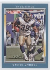 2006 Topps Total Total Blue Steven Jackson #219 0b6