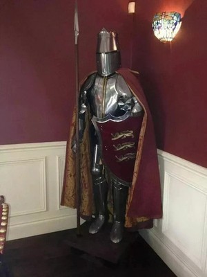 Medieval Armor Suit Of Knight Crusader Wearable Full Body Armour Templar Larp