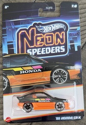 Hot Wheels 2026 Silver Series Neon Speeders '85 Honda CR-X #7/8