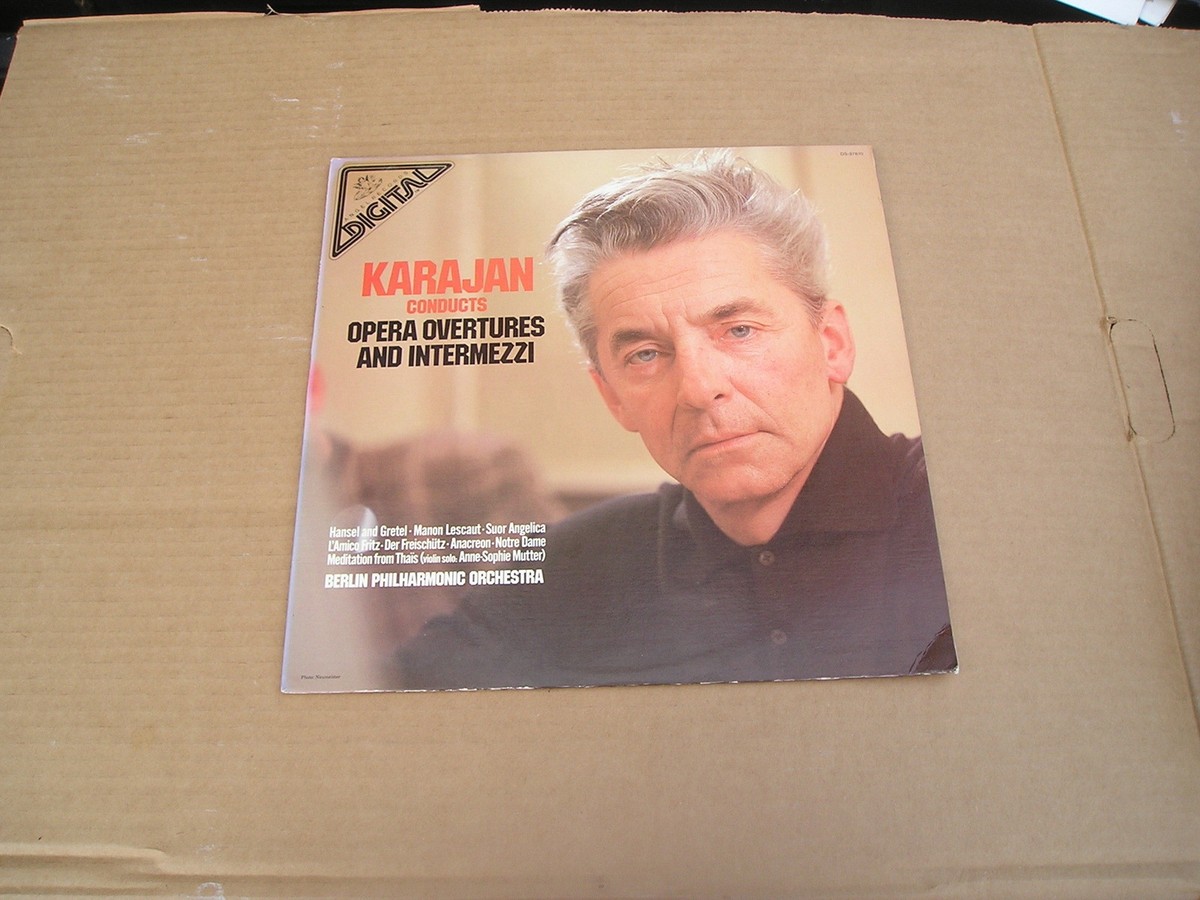 VINTAGE DIGITAL, KARAJAN CONDUCTS OPERA OVERUTRES AND INTERMEZZI