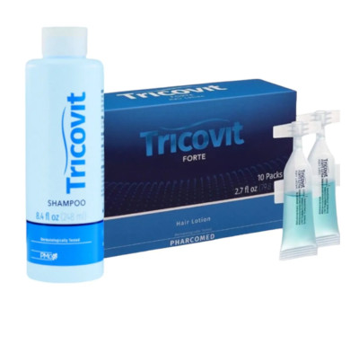 Tricovit Forte Shampoo + 10 pack lotion