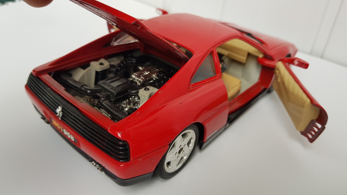 Ferrari 348 TS Maisto used car model no original box scale 1
