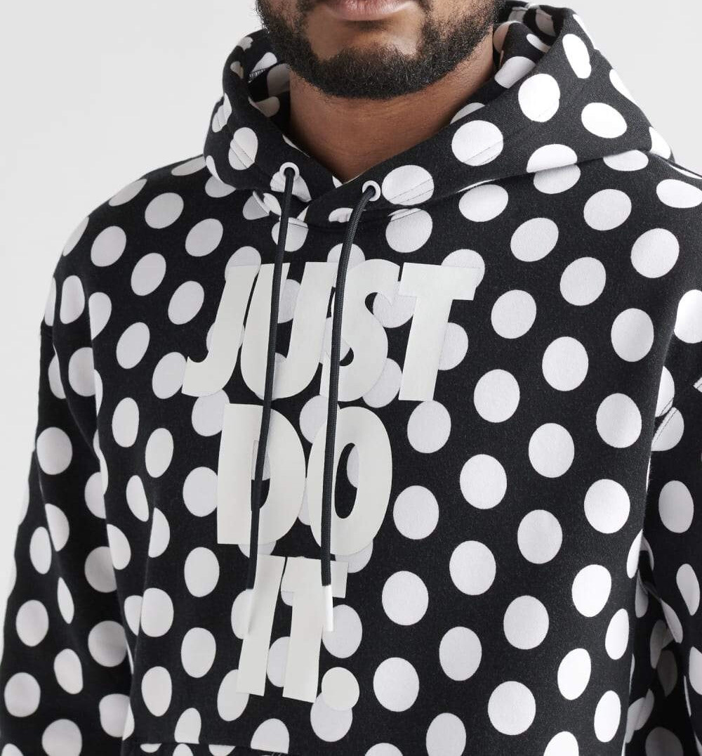 Nike JDI Just Do It Polka Dot Pullover 