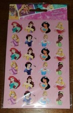 Disney Princess stickers, Stickerfitti/Paper Magic Group, NIP-4 sheets