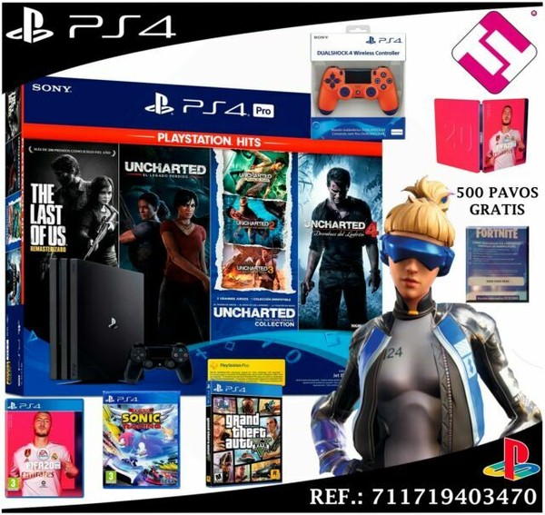 Sony CUH7216B/WB PlayStation 4 Pro 1TB Jet Black White Box for sale online eBay