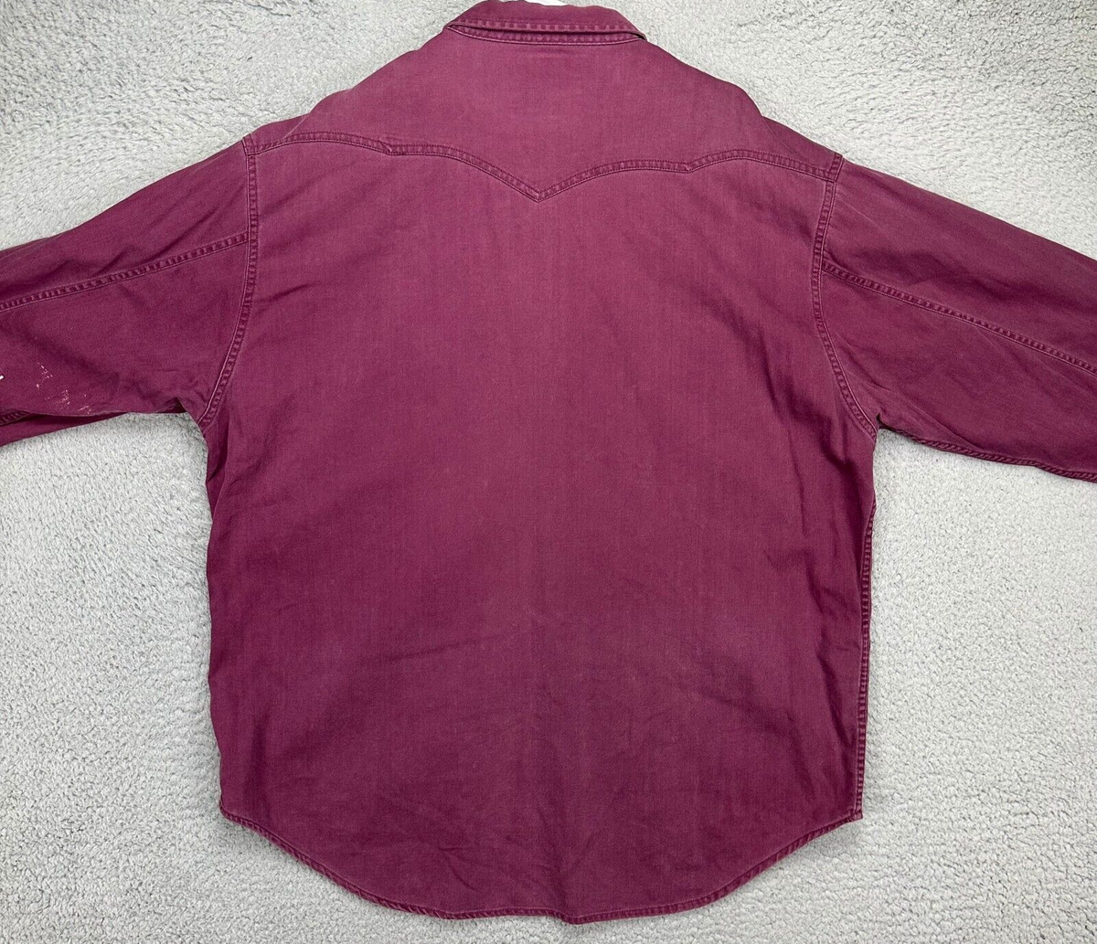 old Levi's コットンリネンジップボックスシャツ 初期 RED 名作 s-l1200.png