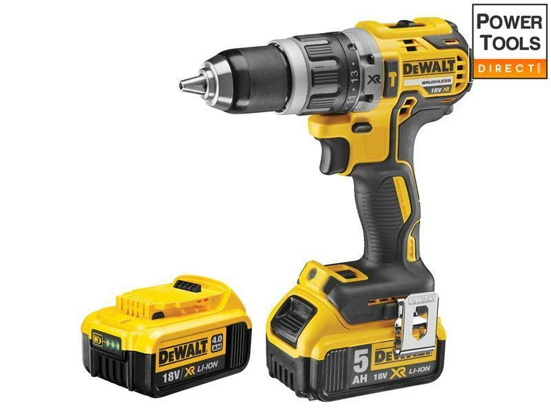 DeWalt DCD796P2 XR Brushless Combi Drill 18V 2 x 5.0Ah Li ion