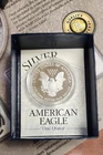 2001 American Eagle Silver Bullion Coin 1 Oz. Proof W. Point Mint W OGP COA-CJ73