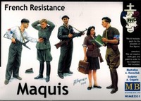 Master Box Mb 3551 Maquis - French Resistance - 1:35