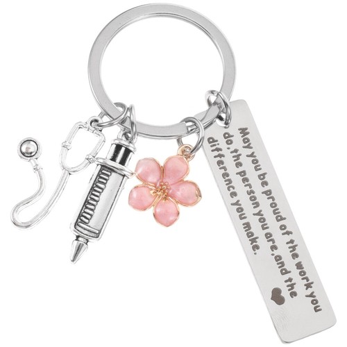 Cadeaux D'infirière Pour Fees Et Hoes, Porte-clés D'infirière Avec Carte De Vœux