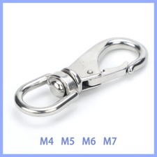 360 Swivel Dog Lead Carabiner Clip Heavy Duty Rope Harness Karabiner Snap Hook