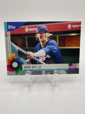 2023 Topps World Baseball Classic Global Stars - Black #29 Bobby Witt Jr.