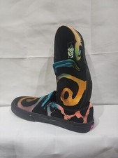 Bleach Dye Custom Womens Vans Asher Slip On Size 6.5