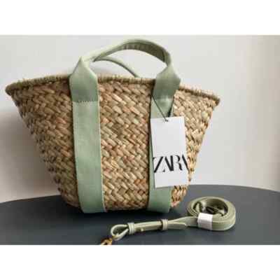 Sac panier en raphia ZARA 6111/110