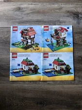 LEGO CREATOR 31010: Tree House 4 INSTRUCTIONS MANUAL BOOKLETS ONLY