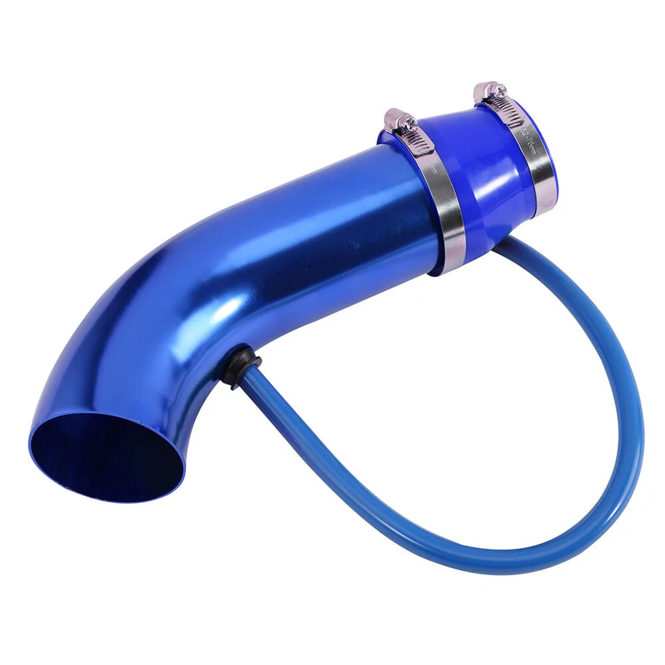 ACCESORIOS COCHE FILTRO ADMISIÓN AIRE FRÍO KIT INDUCCIÓN TUBO FLUJO ALIMENTACIÓN SISTEMA MANGUERA Foto 3 de 4