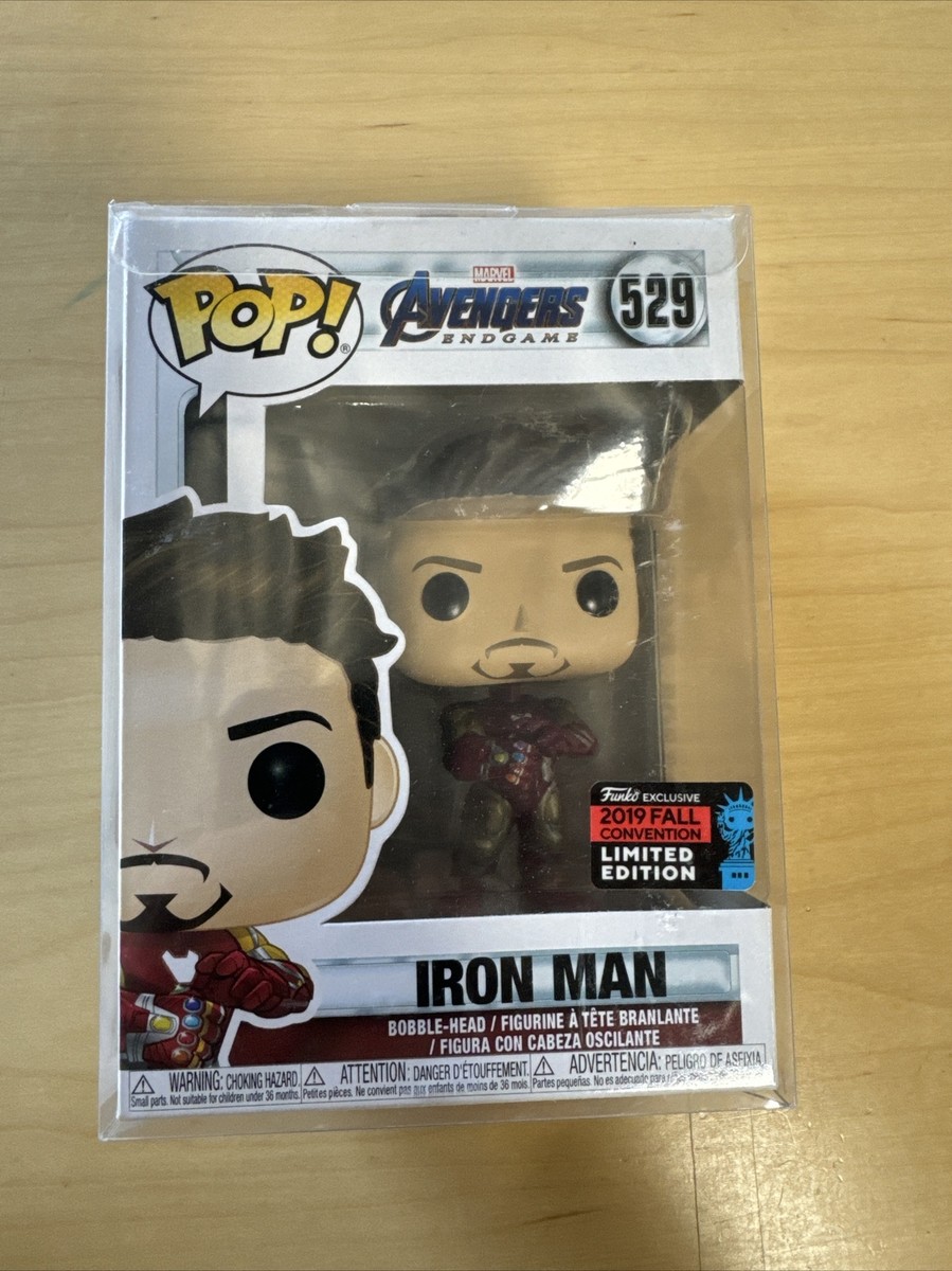 Funko POP Iron Man #529 Avengers Endgame 2019 Nycc Comic Con