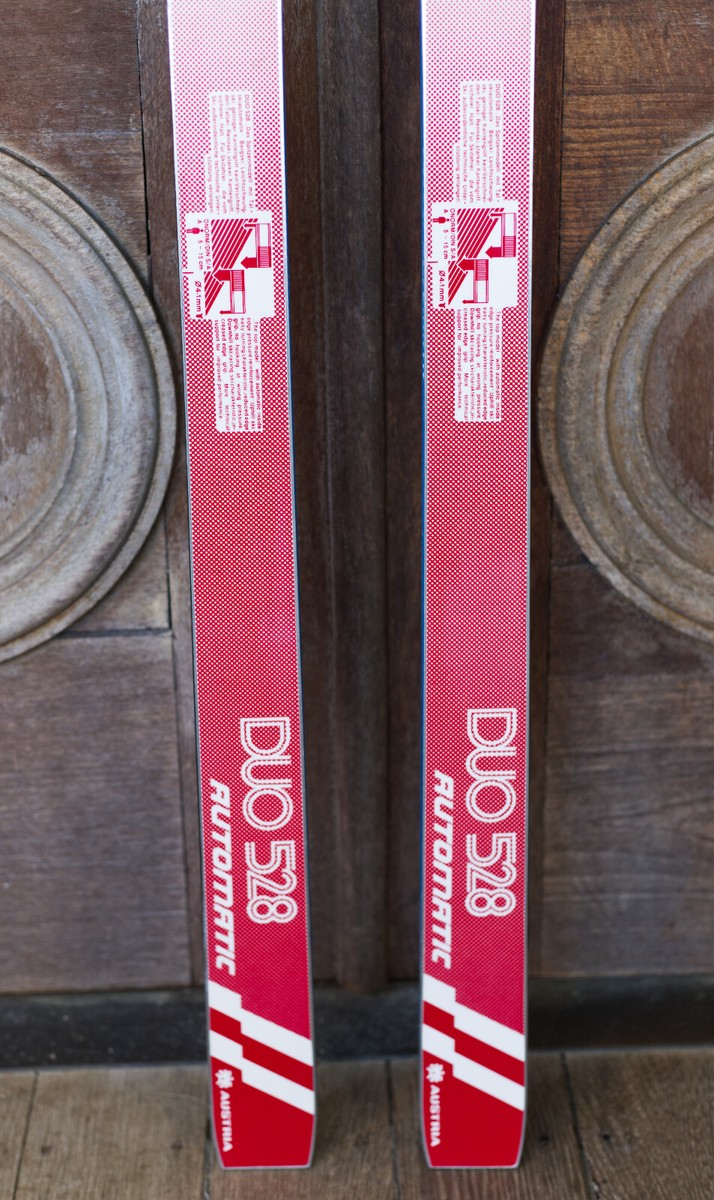 1985 BLIZZARD DUO 528 Automatic Snow Skis: New Old Stock
