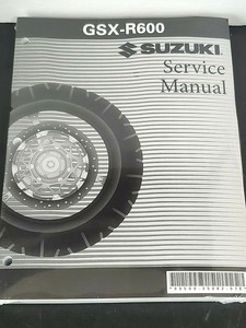 2001 - 2003 SUZUKI GSXR 600 OEM Factory Service MANUAL, 99500-35082-01E