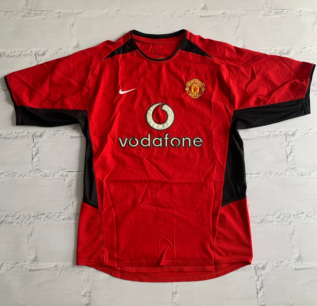 Nike Manchester United ユニフォーム サイズS Manchester United 2002 - 2004 home football shirt jersey camiseta